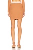 Heather Cut Out Mini Skirt