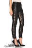 Lace Up Leather Pants