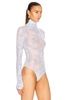 Tie Dye Turtle Neck Bodysuit