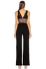 Sateen Lingerie Lace Jumpsuit