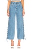 Embellished Denim Whipstitch Nana Jean