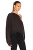 Off Shoulder Patti Sweatshirt