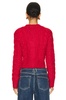 Lamis Cropped Cable Cardigan