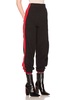 Biker Sweatpants with Red Stripes