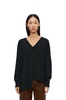 Cashmere Anagram Asymmetric Sweater