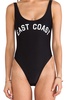 EAST COAST one-piece swimsuit