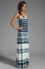 x Lily Aldridge Laura Tie Dye Maxi Dress