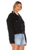 PLEAT SLEEVE denim jacket