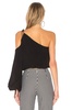 TISH one-shoulder top