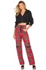 Plaid Zip Trouser Pant