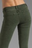 Roz Mid Rise Stitch Skinny