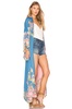 Blue Skies Luxe Reversible Kimono