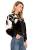 BONITA faux leather bomber jacket