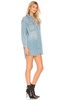 SHAUN Denim Boyfriend Shirt Dress