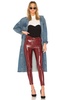 patent leather leggings