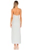 KARMIN ruched maxi dress