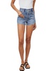 fairfax denim shorts in atlantic blue