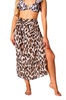 neptune kirara skirt in animal print