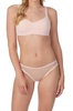 sleek invisible scoopneck bra in blush