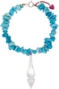 Blue Beaded Necklace