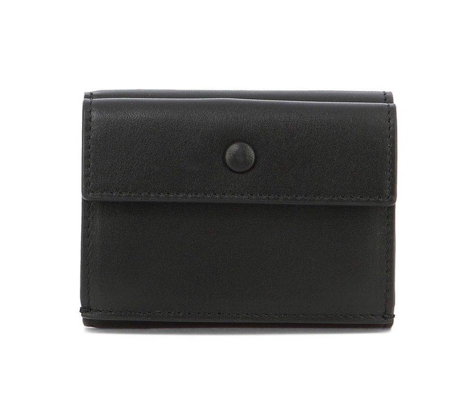 Logo Detailed Tri-fold Wallet