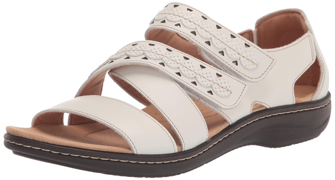 Clarks Men's Laurieann Holly Flat Sandal