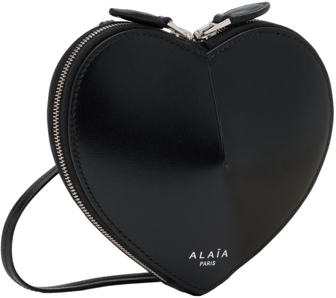 Black Mini 'The Heart' Coin Pouch