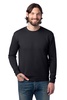 Alternative Men's Sweatshirt, Eco-Cozy Pullover Lightweight Fleece Crewneck