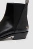 Bekah Flat Boots - High-Shine Black