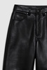 Roy Pant - Black Recycled Leather