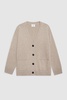 Jackson Cardigan - Brown Cashmere