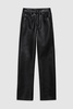 Roy Pant - Black Recycled Leather