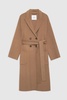 Dylan Coat - Camel Cashmere Blend