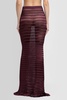 ladder slinky viscose long skirt