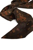 satin floral print scarf