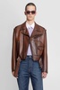 biker jacket in nappa lambskin