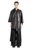 embossed crocodile kimono coat