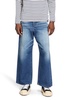 wide leg 5 pocket jeans