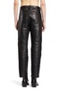 govaart 5 pocket leather trousers