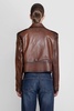 biker jacket in nappa lambskin