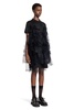 tiered tulle frill polo dress