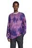 tie-dye rayon wool sweater