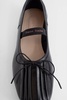 pleated classic ballerinas