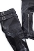 noe over-the-knee boots in grained shiny calfskin