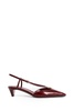 fendi fold slingback pumps