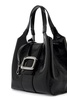 Roger Vivier Mini Viv' Chock Tote Bag In Patent