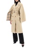 Burberry 'Ness' Double Breasted Raincoat In Cotton Gabardine