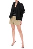 Alexander Wang Cotton And Nylon Shorts With Branded Waistband