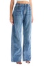 Alexander Wang Wide Leg Jeans With Branded Stripes