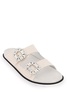 Roger Vivier "Leather Slidy Viv' Slides With Str